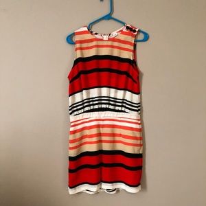 Multicolor stripe romper
